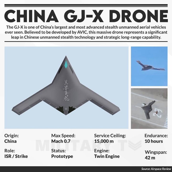 GJ-X Chinese UAV (B)